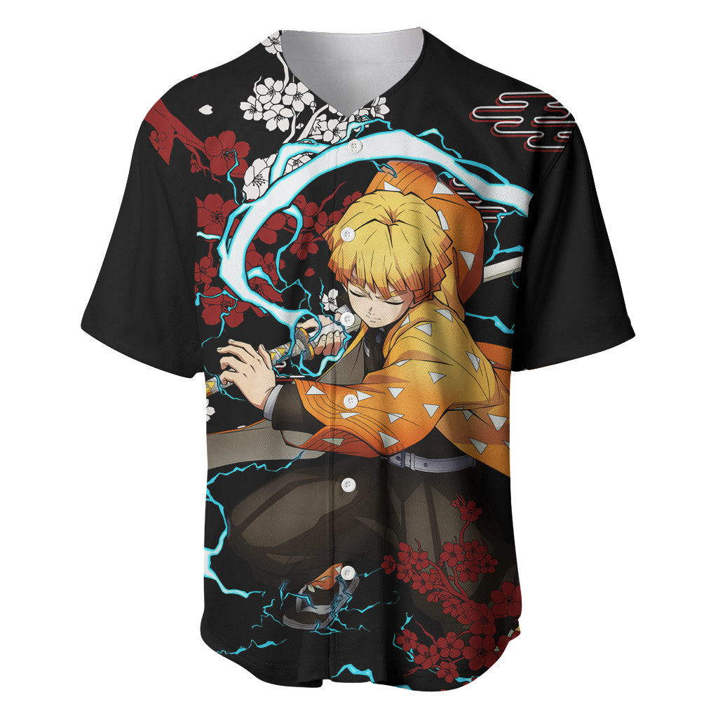 Zenitsu Anime Baseball Jersey Zenitsu Anime Baseball Jersey