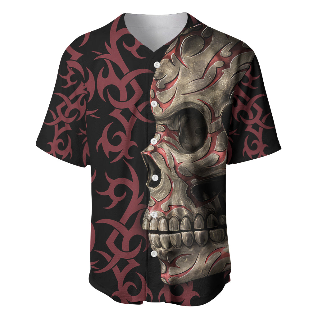Zero F Given Skull Baseball Jersey Zero F Given Skull Baseball Jersey