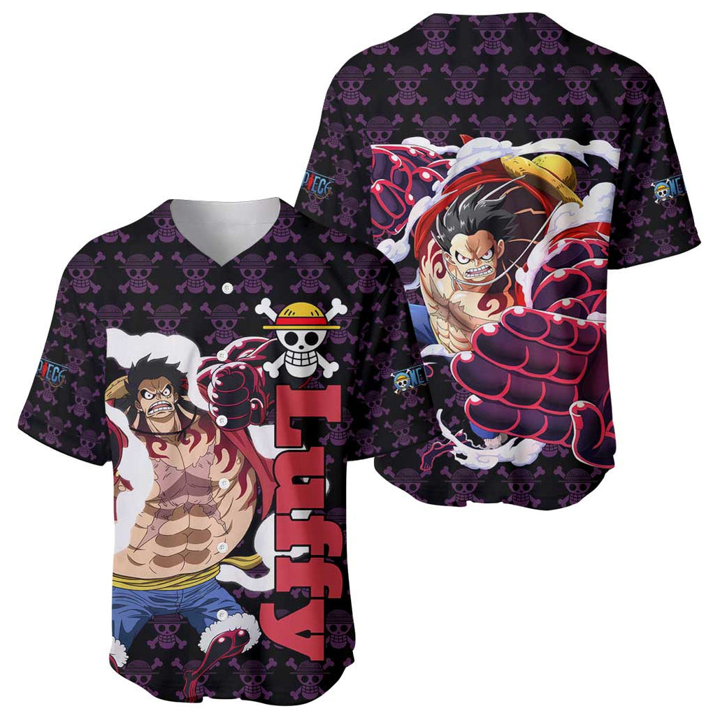 4 One Piece Anime Style Baseball Jersey 4 One Piece Anime Style Baseball Jersey