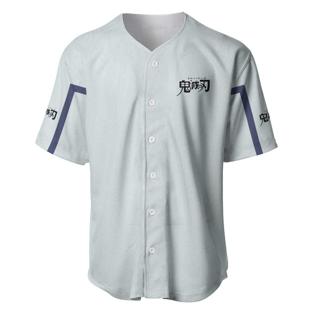 Akaza Demon Slayer Anime Style Baseball Jersey_1 Akaza Demon Slayer Anime Style Baseball Jersey_1