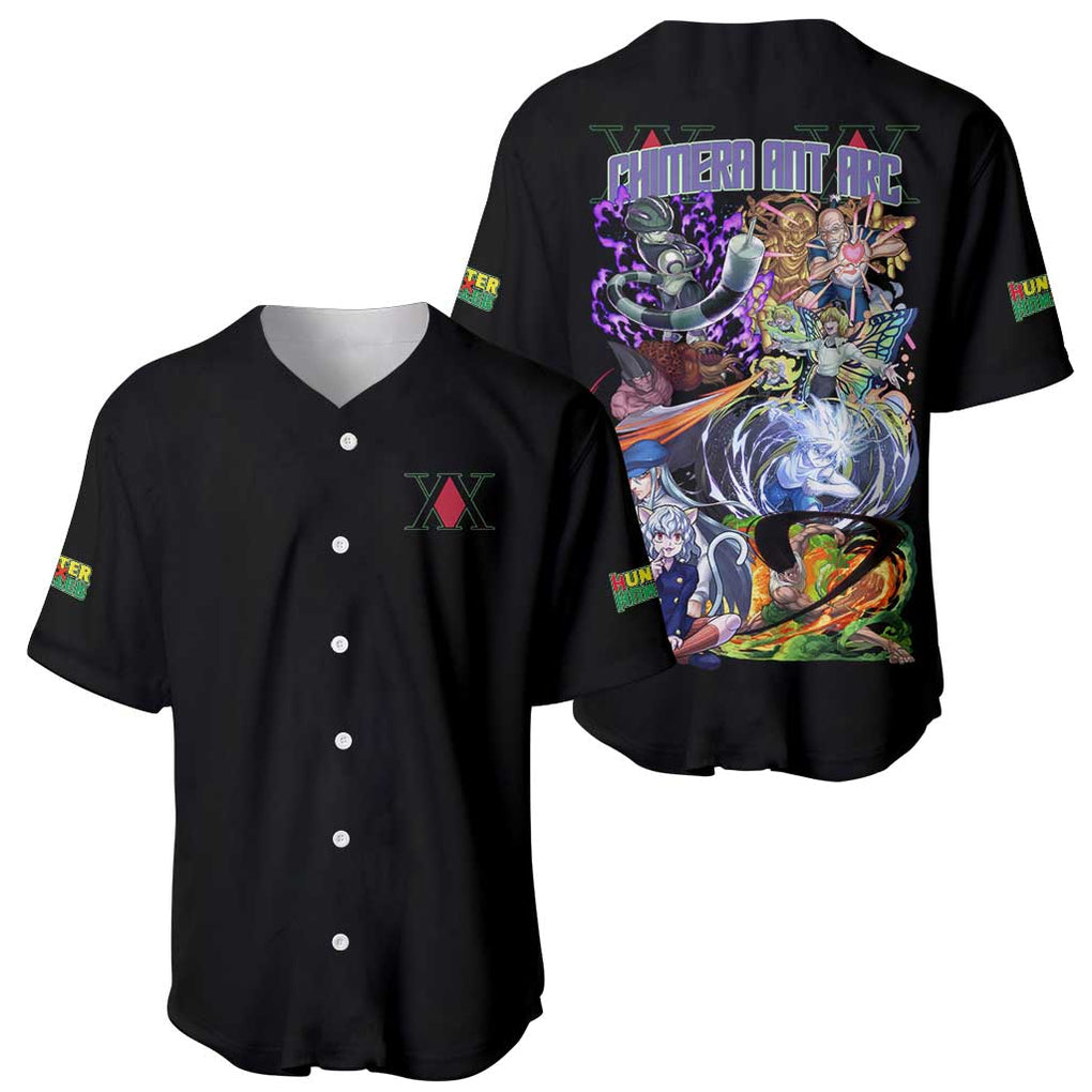 Ant Hunter X Anime Style Baseball Jersey Ant Hunter X Anime Style Baseball Jersey