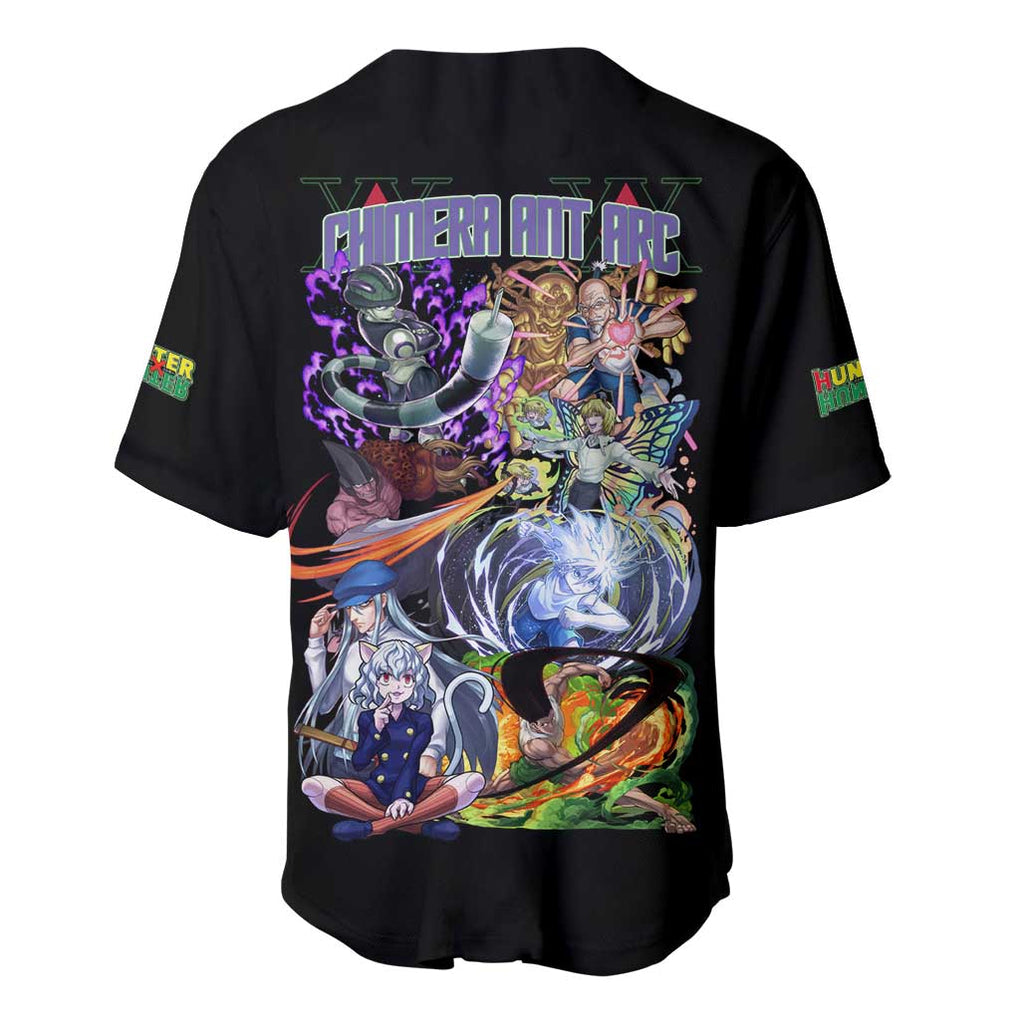 Ant Hunter X Anime Style Baseball Jersey Ant Hunter X Anime Style Baseball Jersey