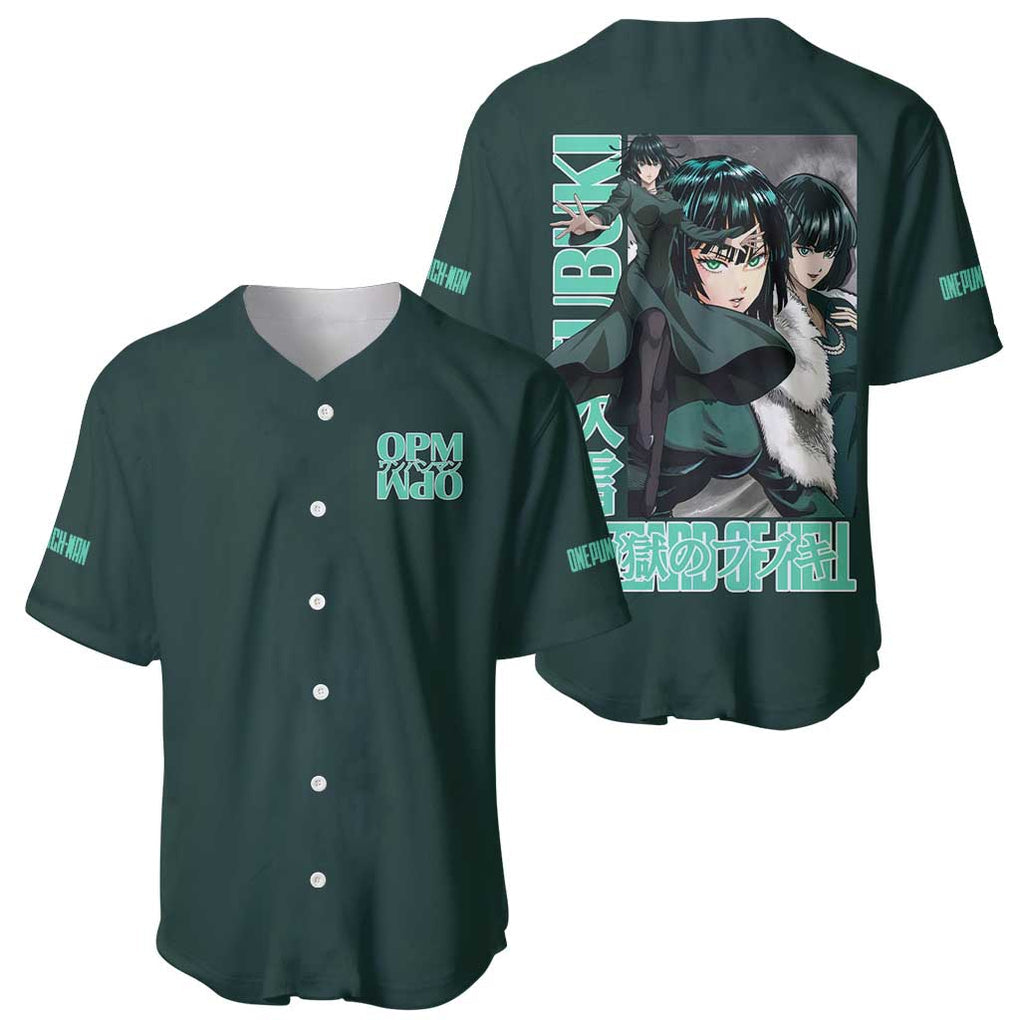 B One Punch Anime Style Baseball Jersey B One Punch Anime Style Baseball Jersey