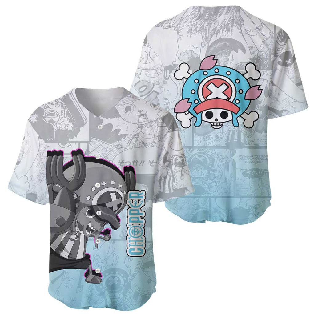 Chopper One Piece Cute Style Baseball Jersey Chopper One Piece Cute Style Baseball Jersey