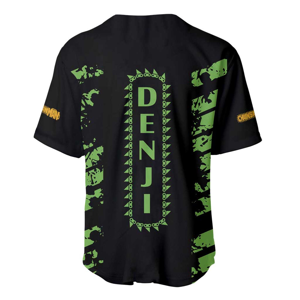 Denji Chainsaw Man Cyper Style Baseball Jersey Denji Chainsaw Man Cyper Style Baseball Jersey