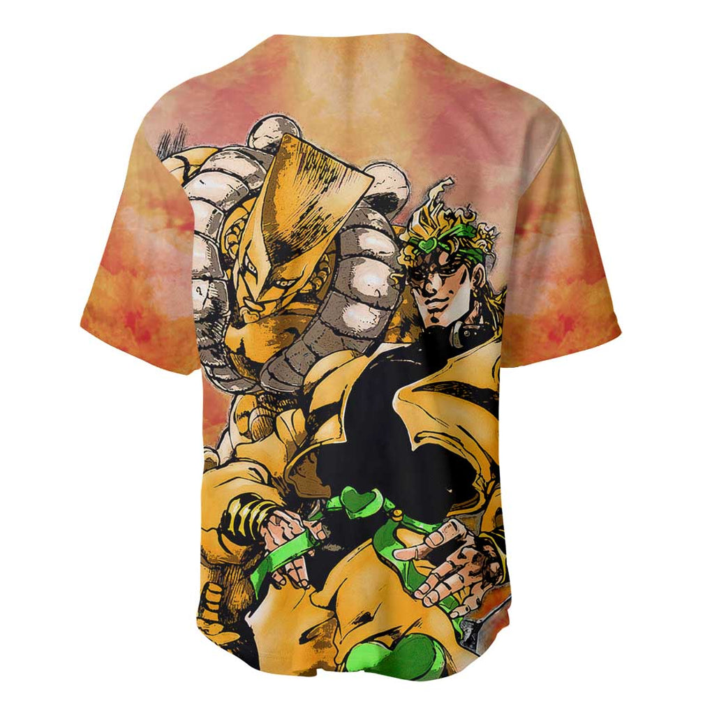Dio Jojos Bizarre Trippy Trippy Baseball Jersey Dio Jojos Bizarre Trippy Trippy Baseball Jersey