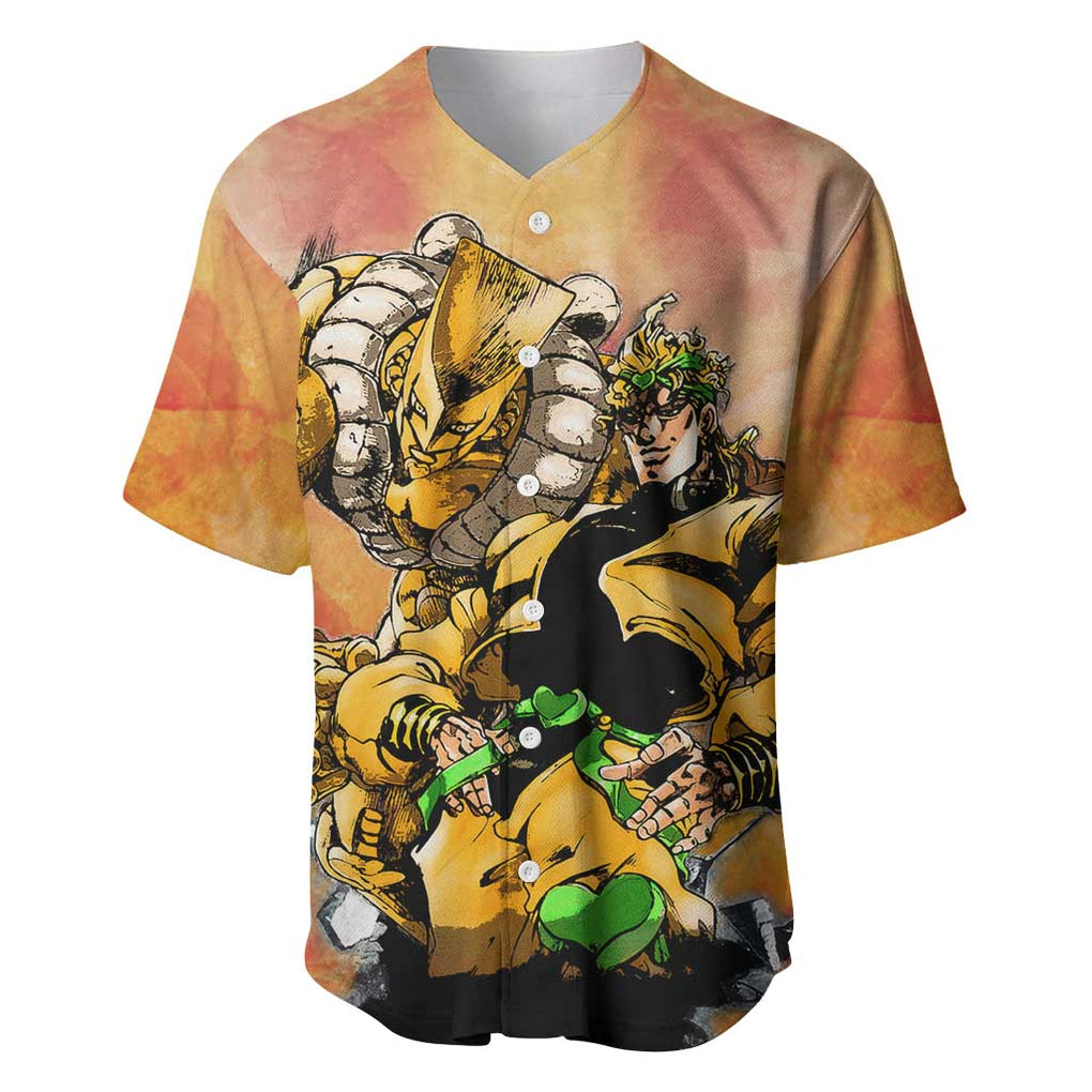 Dio Jojos Bizarre Trippy Trippy Baseball Jersey Dio Jojos Bizarre Trippy Trippy Baseball Jersey