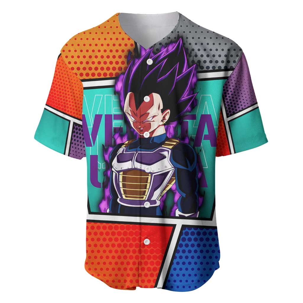 Dragon Ball Anime Style Baseball Jersey Dragon Ball Anime Style Baseball Jersey