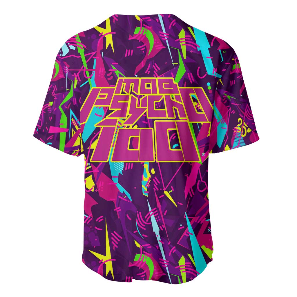 Ekubo Mob Psycho Anime Style Baseball Jersey Ekubo Mob Psycho Anime Style Baseball Jersey