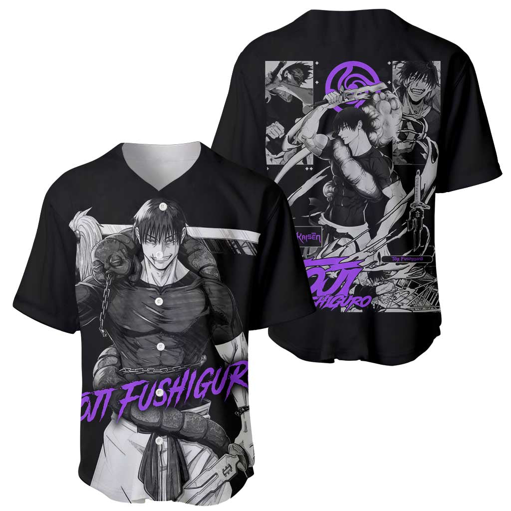 Fushiguro Jujutsu Kaisen Anime Style Baseball Jersey Fushiguro Jujutsu Kaisen Anime Style Baseball Jersey