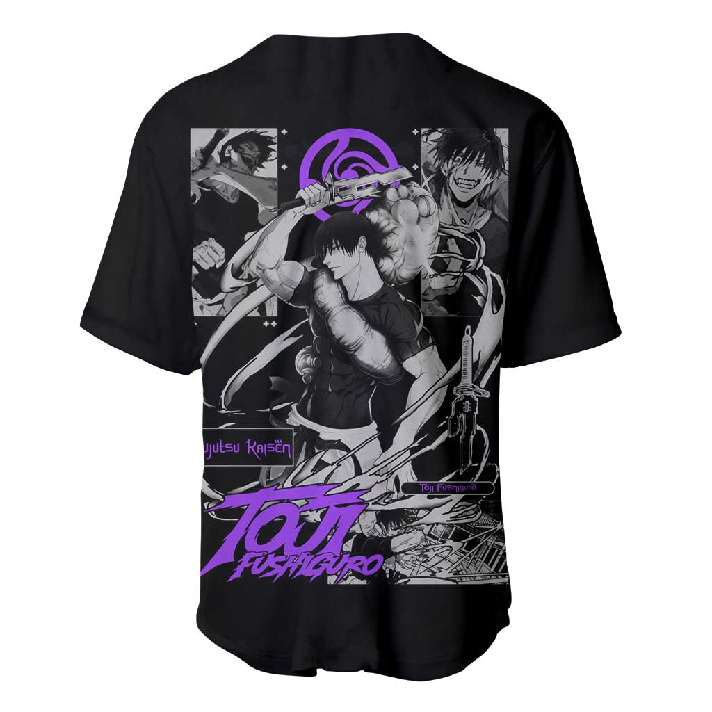 Fushiguro Jujutsu Kaisen Anime Style Baseball Jersey Fushiguro Jujutsu Kaisen Anime Style Baseball Jersey