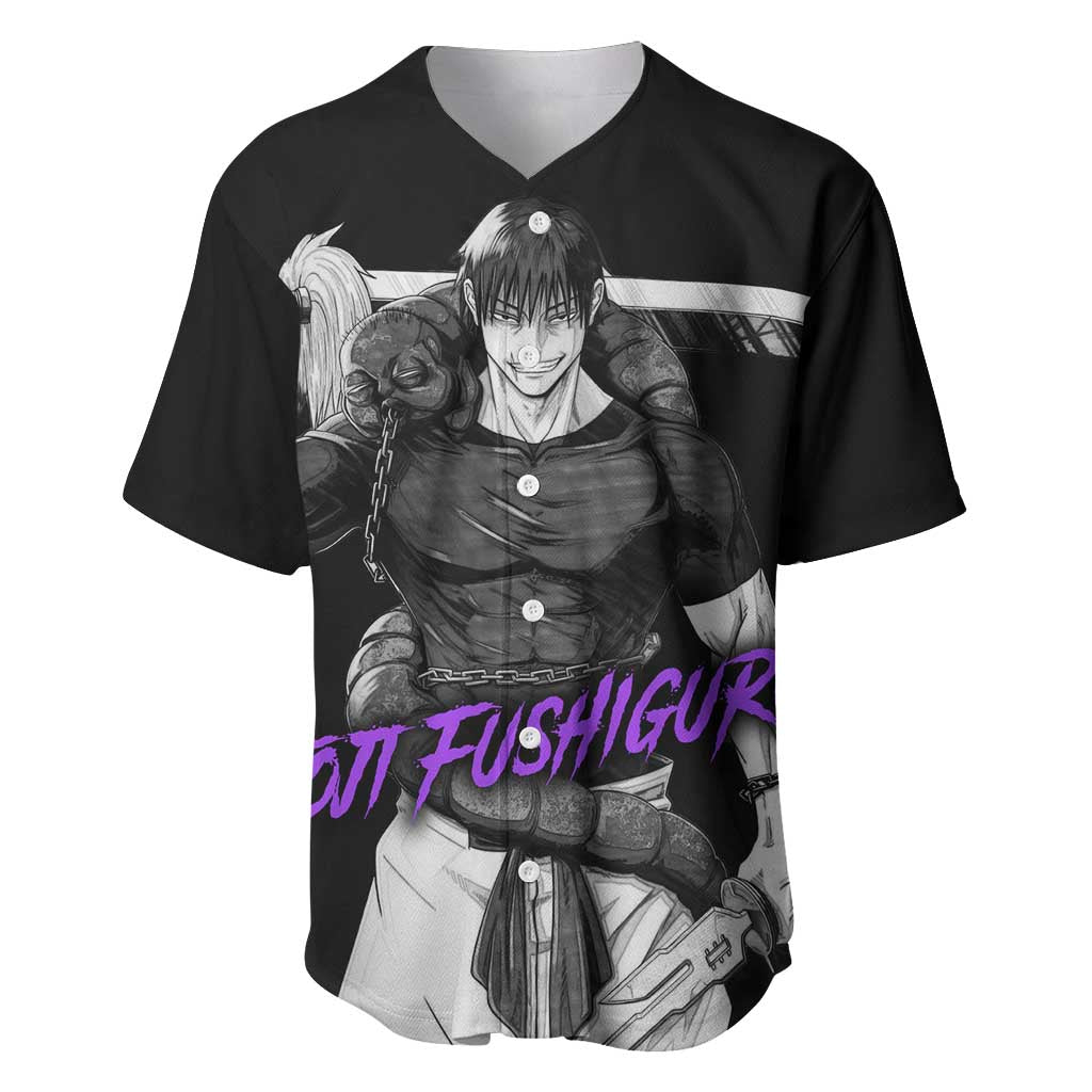 Fushiguro Jujutsu Kaisen Anime Style Baseball Jersey Fushiguro Jujutsu Kaisen Anime Style Baseball Jersey
