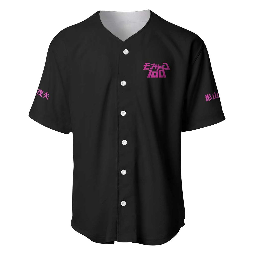 Kageyama Mob Psycho Anime Style Baseball Jersey_1 Kageyama Mob Psycho Anime Style Baseball Jersey_1