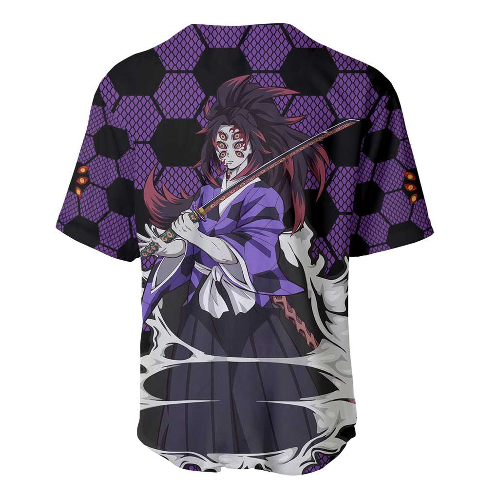 Kokushibo Demon Slayer Anime Style Baseball Jersey_1 Kokushibo Demon Slayer Anime Style Baseball Jersey_1