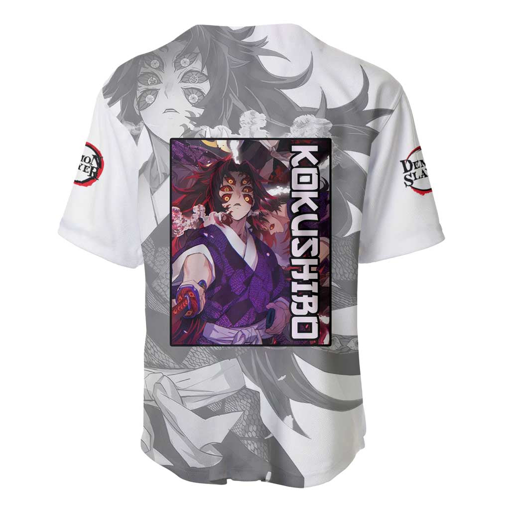 Kokushibo Kimesu No Anime Style Baseball Jersey Kokushibo Kimesu No Anime Style Baseball Jersey
