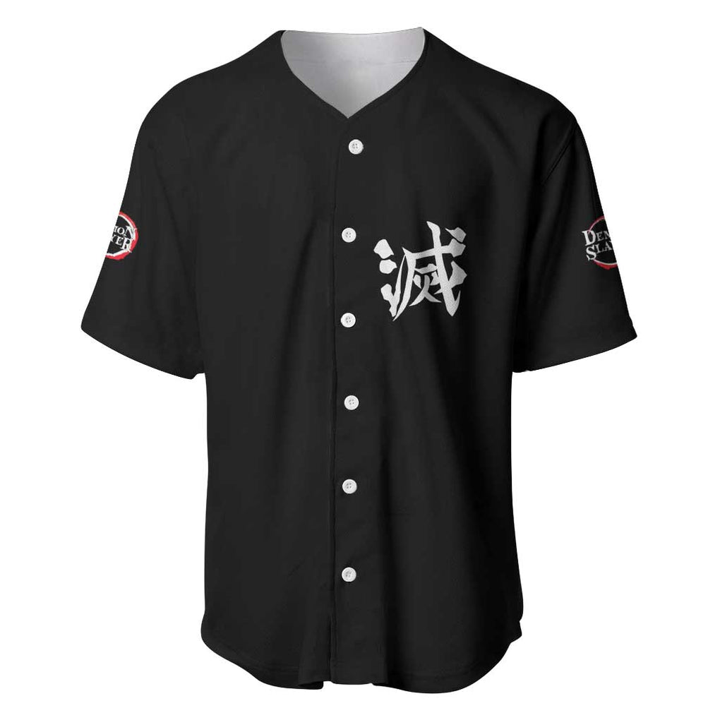 Obanai Iguro Kimesu Anime Style Baseball Jersey Obanai Iguro Kimesu Anime Style Baseball Jersey