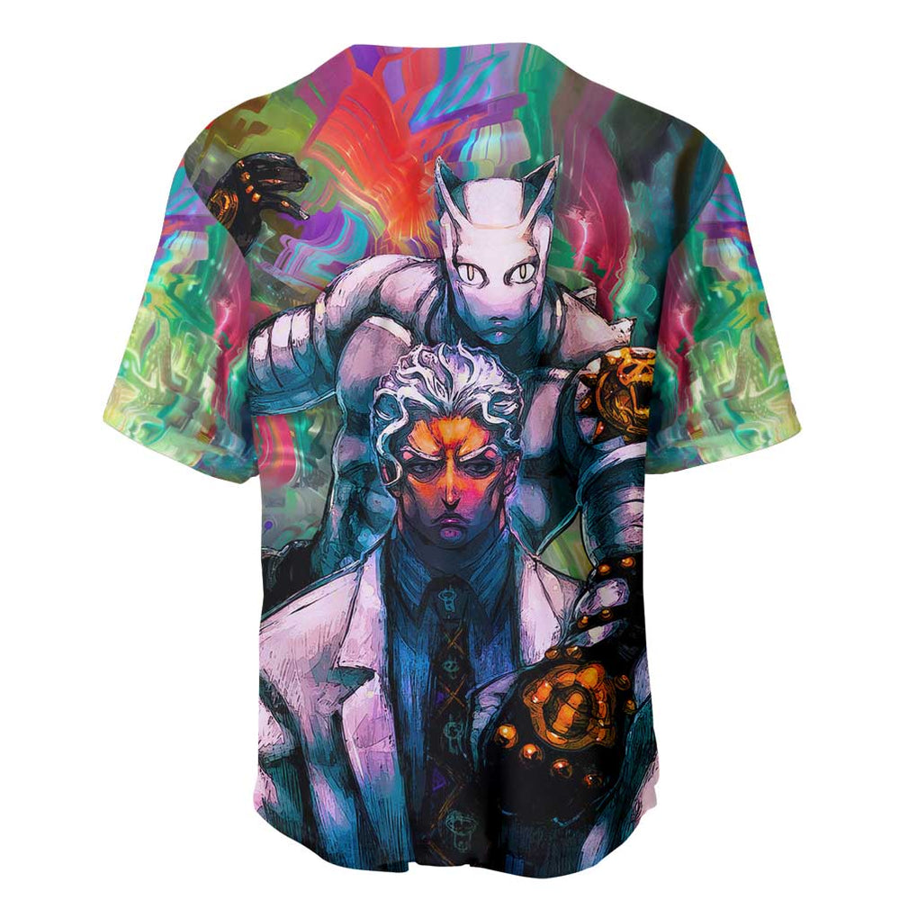 Queen Jojos Bizarre Trippy Trippy Baseball Jersey Queen Jojos Bizarre Trippy Trippy Baseball Jersey