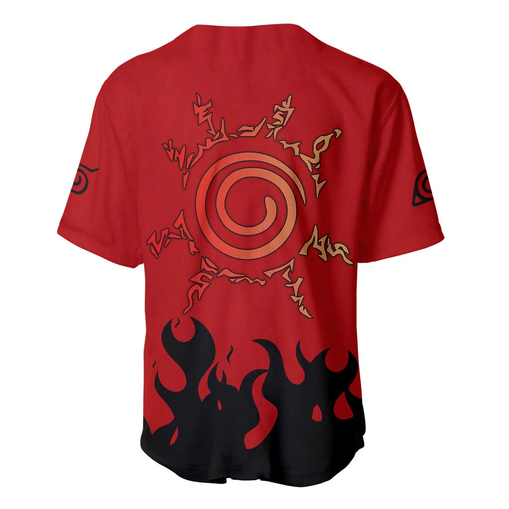 Sage Naruto Anime Style Baseball Jersey Sage Naruto Anime Style Baseball Jersey