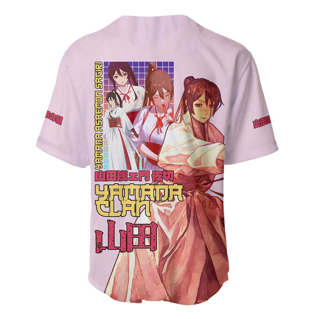 Sagiri Hells Paradise Anime Style Baseball Jersey Sagiri Hells Paradise Anime Style Baseball Jersey