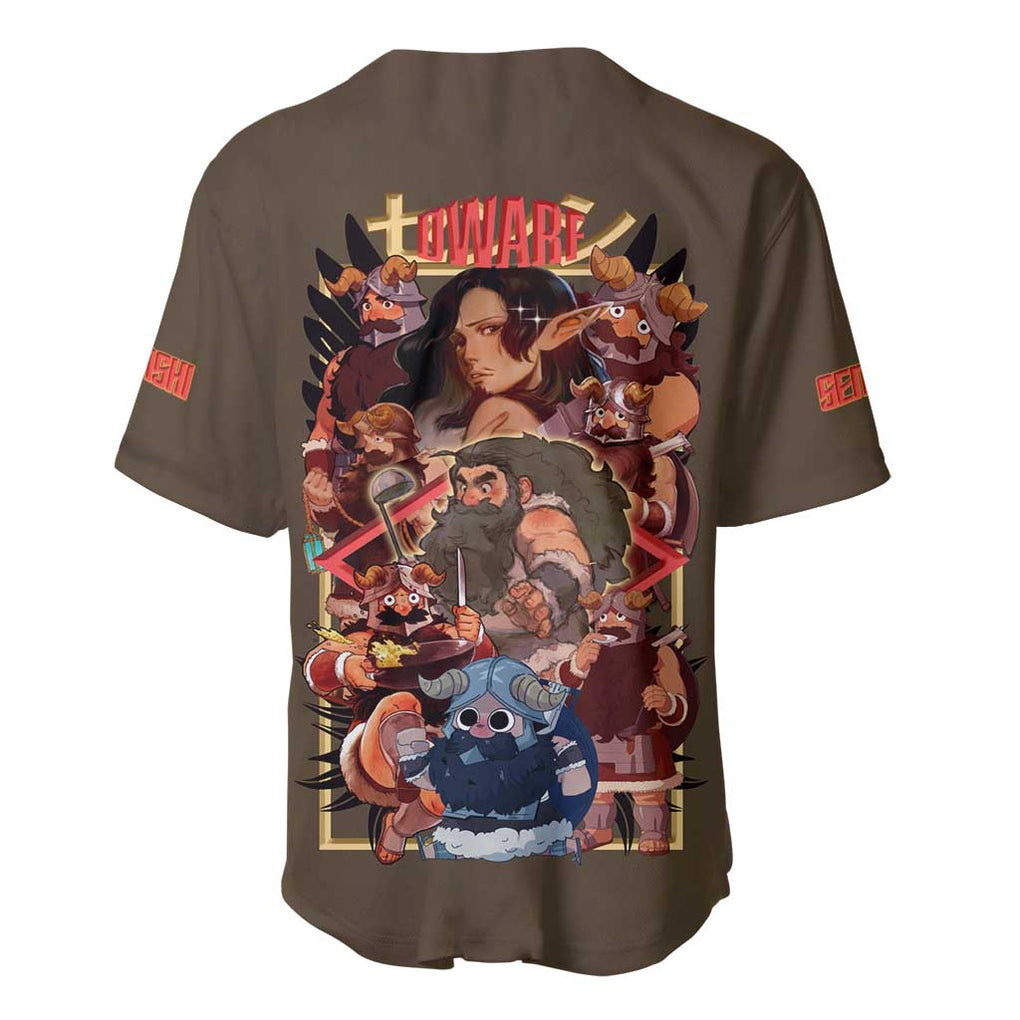 Senshi Delicious In Anime Style Baseball Jersey Senshi Delicious In Anime Style Baseball Jersey