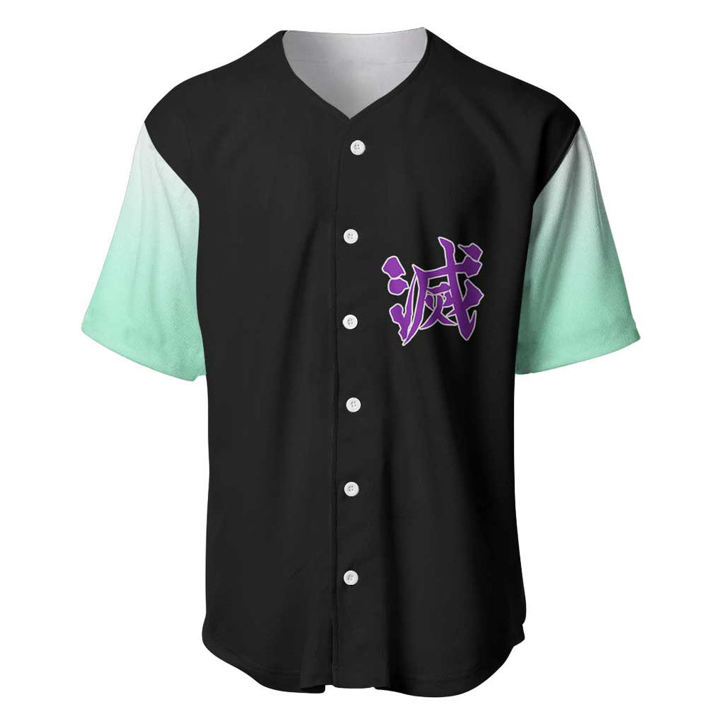 Shinobu Kocho Kimesu Anime Style Baseball Jersey Shinobu Kocho Kimesu Anime Style Baseball Jersey