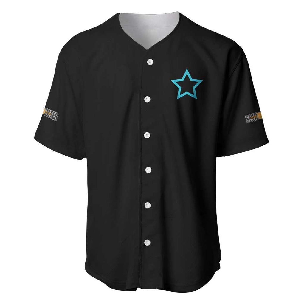 Star Soul Eater Anime Style Baseball Jersey Star Soul Eater Anime Style Baseball Jersey