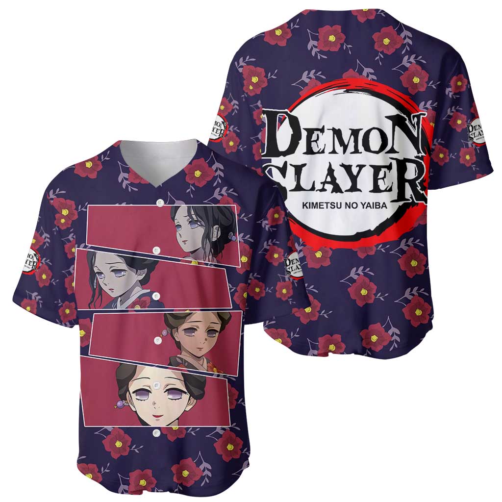 Tamayo Demon Slayer Anime Style Baseball Jersey Tamayo Demon Slayer Anime Style Baseball Jersey