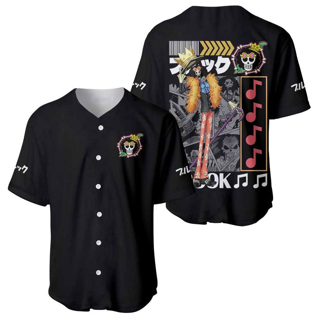 Team One Piece Anime Style Baseball Jersey Team One Piece Anime Style Baseball Jersey