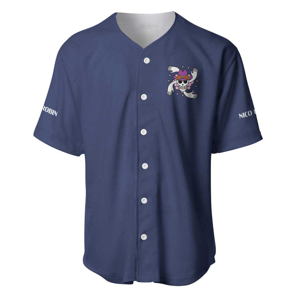 Team One Piece Anime Style Baseball Jersey_1 Team One Piece Anime Style Baseball Jersey_1