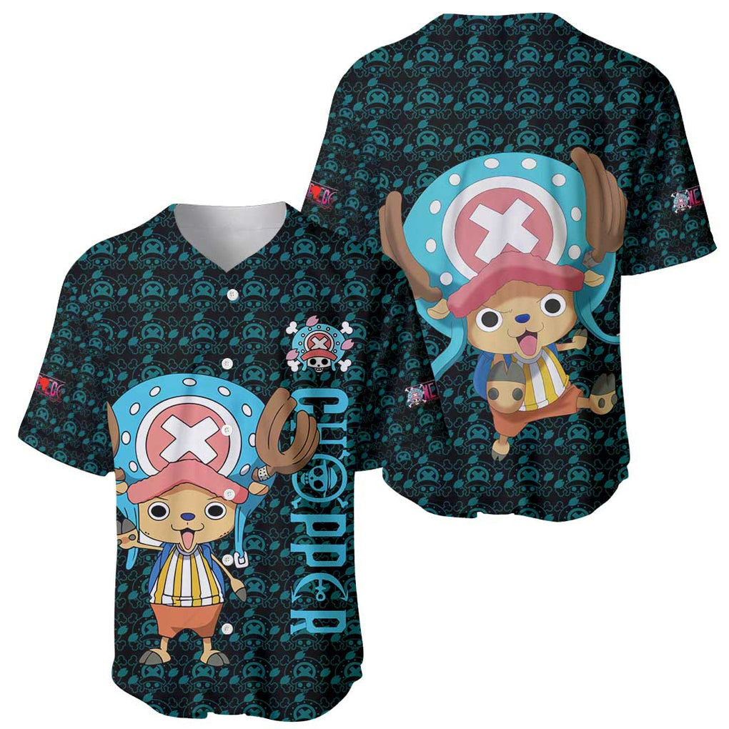 Team One Piece Anime Style Baseball Jersey_3 Team One Piece Anime Style Baseball Jersey_3