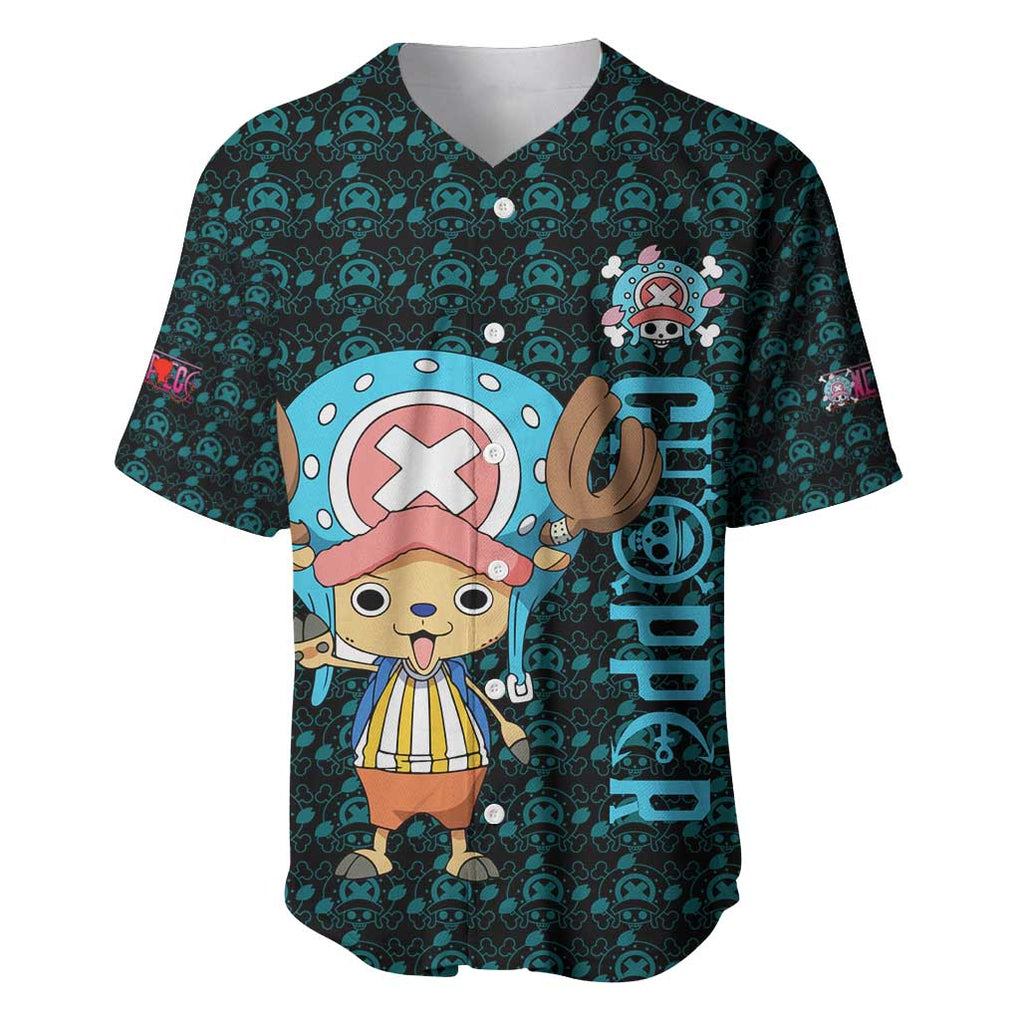 Team One Piece Anime Style Baseball Jersey_3 Team One Piece Anime Style Baseball Jersey_3