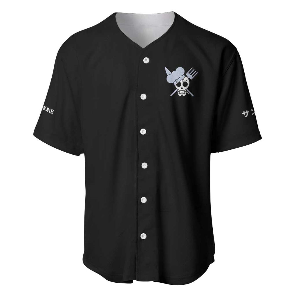 Team One Piece Anime Style Baseball Jersey_4 Team One Piece Anime Style Baseball Jersey_4