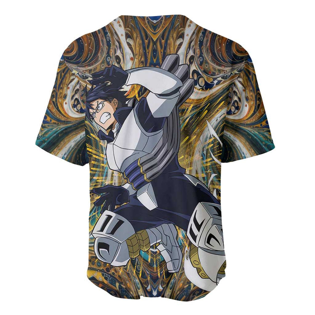 Tenya My Hero Trippy Trippy Baseball Jersey Tenya My Hero Trippy Trippy Baseball Jersey