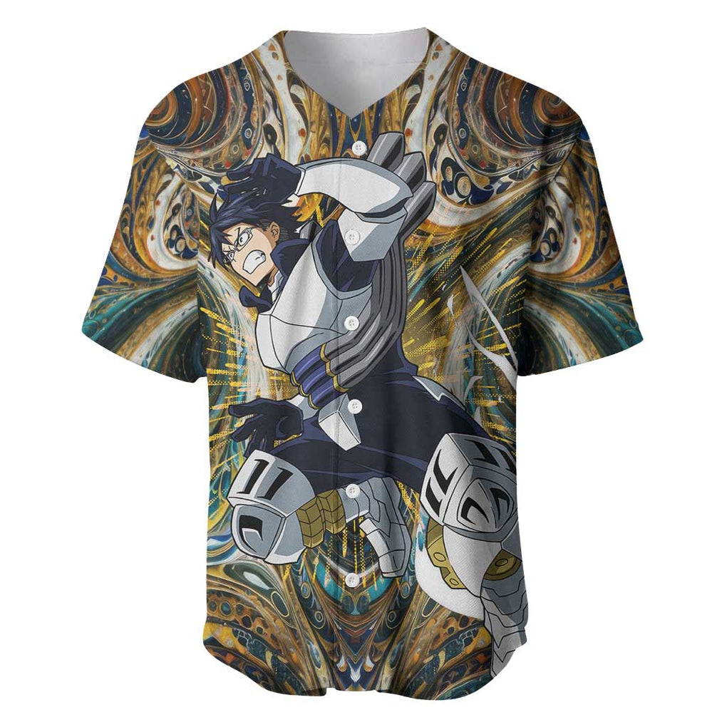 Tenya My Hero Trippy Trippy Baseball Jersey Tenya My Hero Trippy Trippy Baseball Jersey