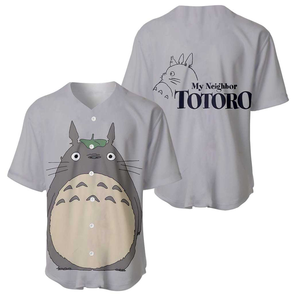 Totoro My Neighbor Ghibli Style Baseball Jersey Totoro My Neighbor Ghibli Style Baseball Jersey