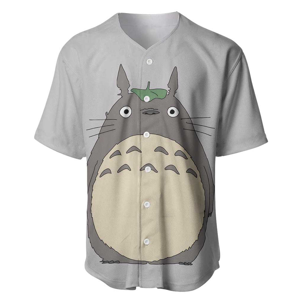 Totoro My Neighbor Ghibli Style Baseball Jersey Totoro My Neighbor Ghibli Style Baseball Jersey