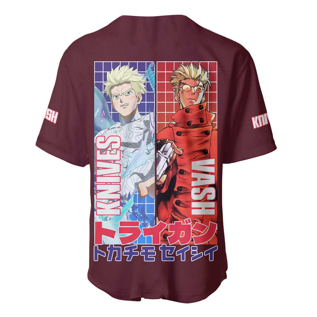 Trigun Stampede Anime Style Baseball Jersey Trigun Stampede Anime Style Baseball Jersey