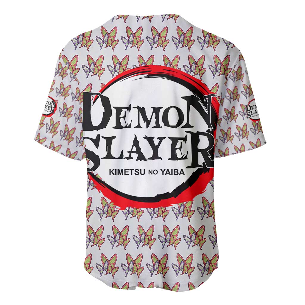 Tsuyuri Demon Slayer Anime Style Baseball Jersey Tsuyuri Demon Slayer Anime Style Baseball Jersey