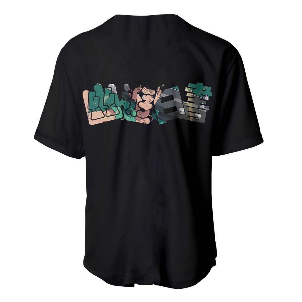 Urameshi Yuyu Hakusho Anime Style Baseball Jersey Urameshi Yuyu Hakusho Anime Style Baseball Jersey