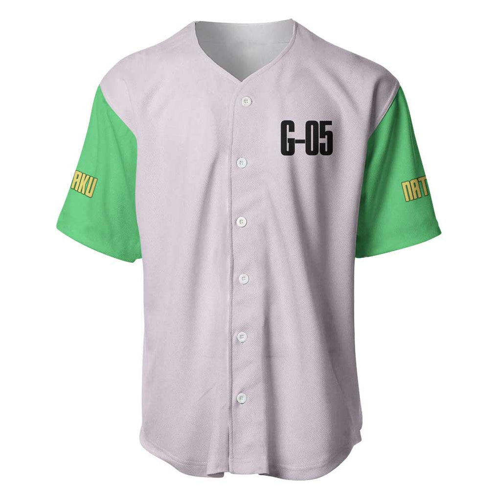 Wufei Gundam Wing Anime Style Baseball Jersey Wufei Gundam Wing Anime Style Baseball Jersey