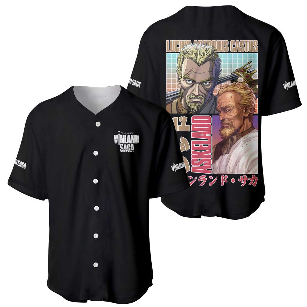 Askeladd Vinland Saga Anime Style Baseball Jersey Askeladd Vinland Saga Anime Style Baseball Jersey