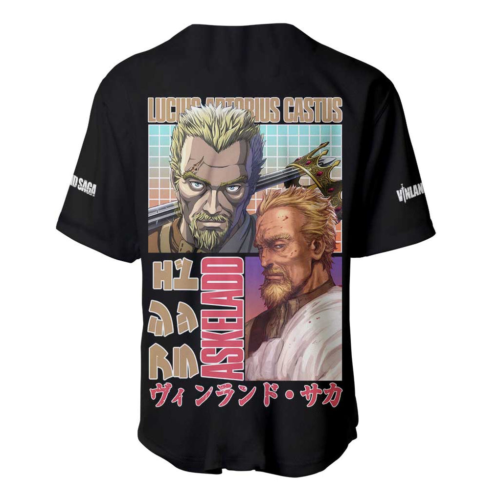Askeladd Vinland Saga Anime Style Baseball Jersey Askeladd Vinland Saga Anime Style Baseball Jersey