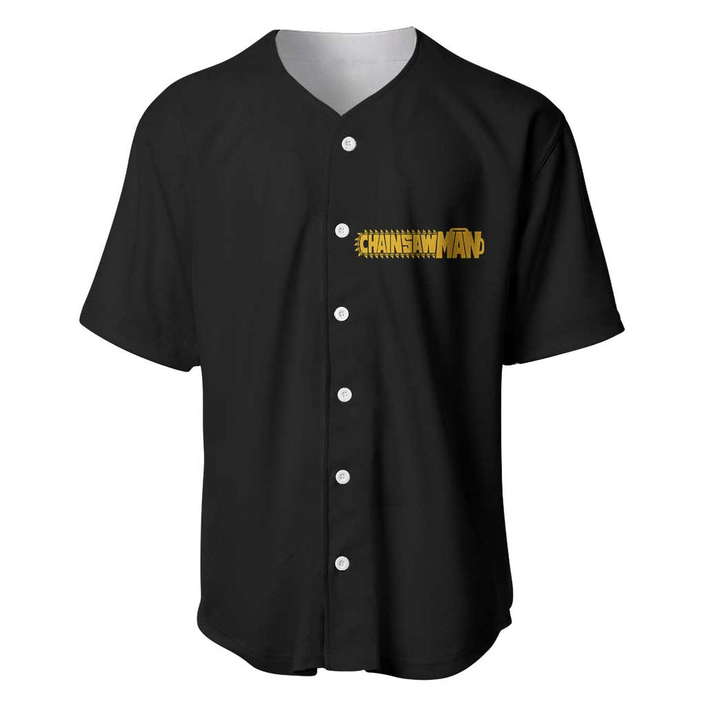 Denji Chainsaw Man Anime Style Baseball Jersey Denji Chainsaw Man Anime Style Baseball Jersey