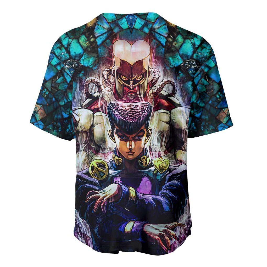Diamond Jojos Bizarre Trippy Style Baseball Jersey Diamond Jojos Bizarre Trippy Style Baseball Jersey