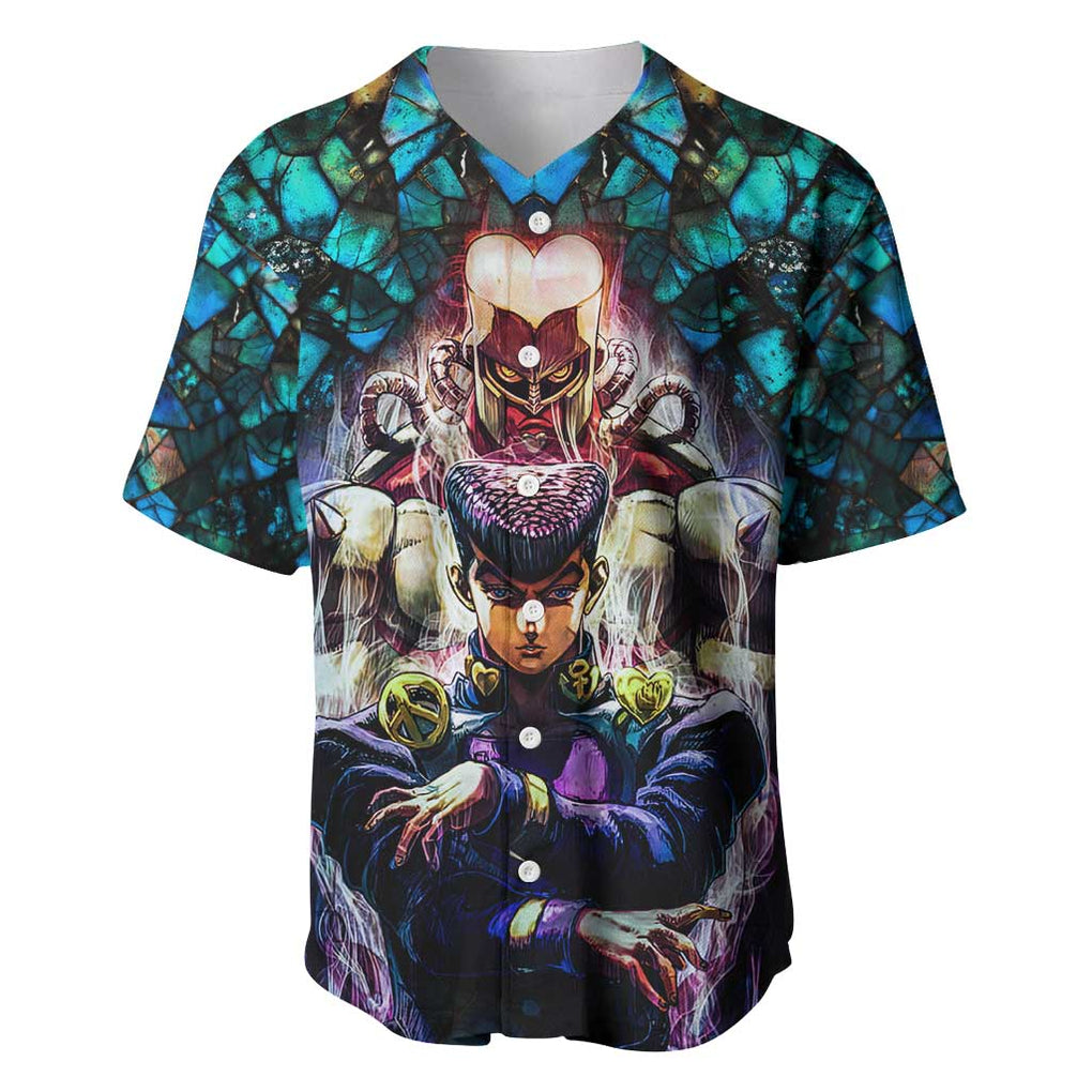 Diamond Jojos Bizarre Trippy Style Baseball Jersey Diamond Jojos Bizarre Trippy Style Baseball Jersey