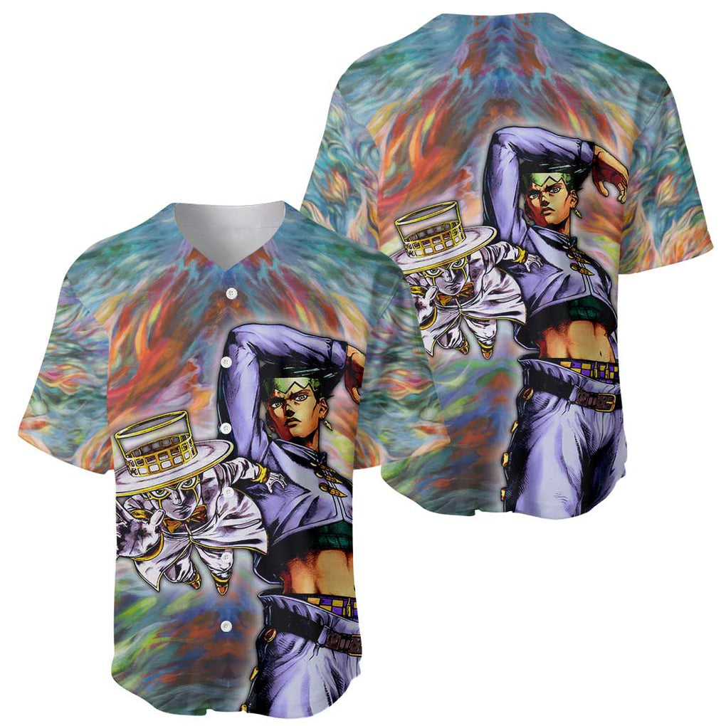 Door Jojo Trippy Trippy Baseball Jersey Door Jojo Trippy Trippy Baseball Jersey