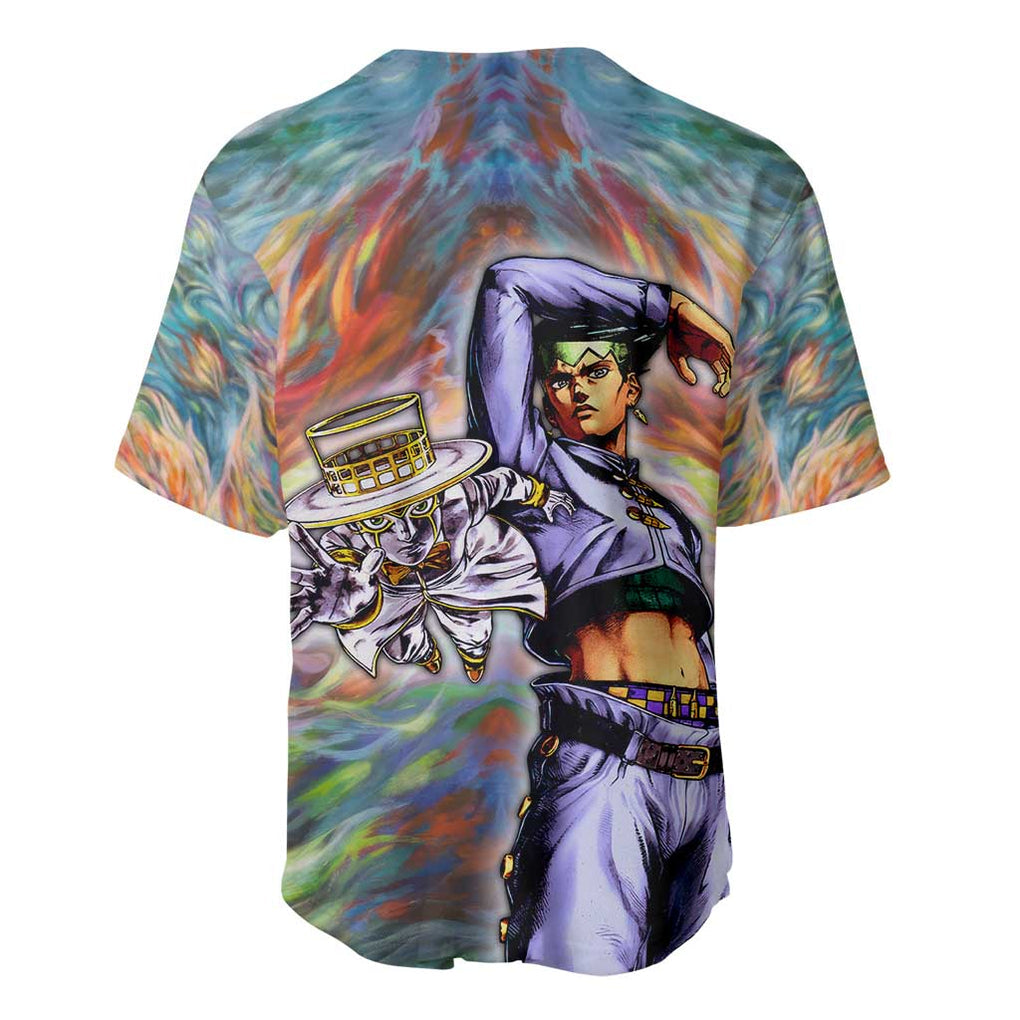Door Jojo Trippy Trippy Baseball Jersey Door Jojo Trippy Trippy Baseball Jersey