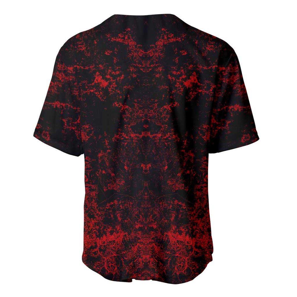 Eijiro My Hero Blood Grunge Baseball Jersey Eijiro My Hero Blood Grunge Baseball Jersey