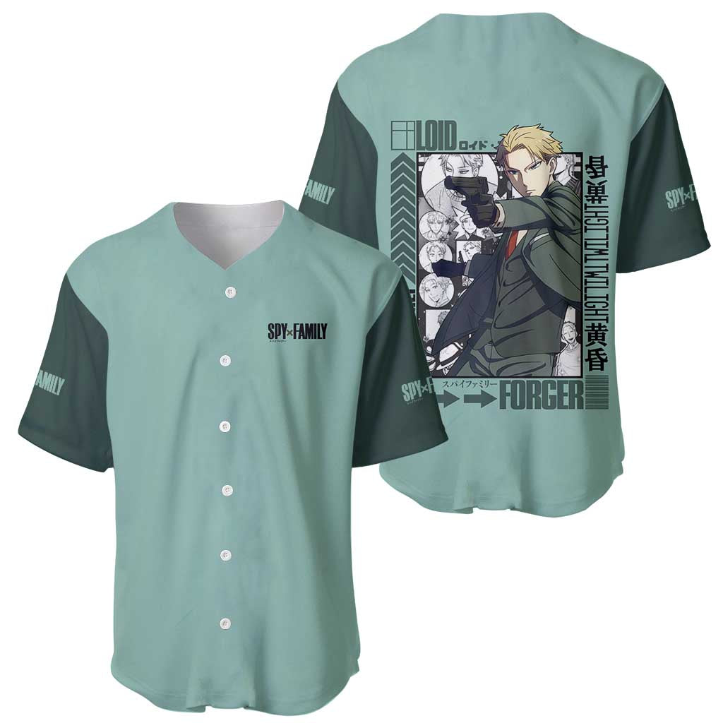 Forger Spy X Anime Style Baseball Jersey_1 Forger Spy X Anime Style Baseball Jersey_1