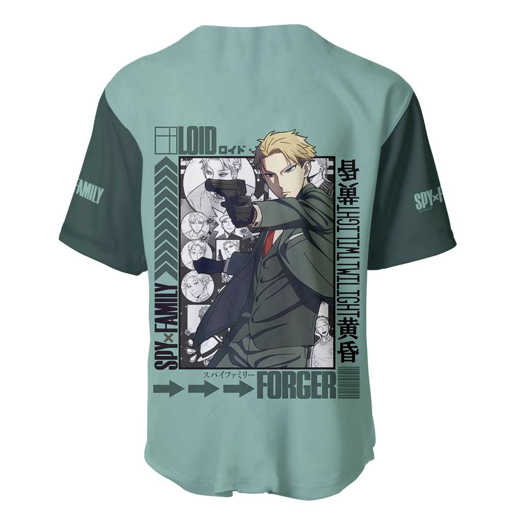 Forger Spy X Anime Style Baseball Jersey_1 Forger Spy X Anime Style Baseball Jersey_1